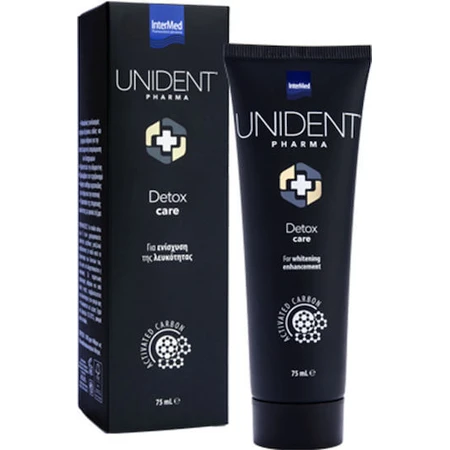 InterMed Pasta dentífrica blanqueadora de carbón activado 75ml