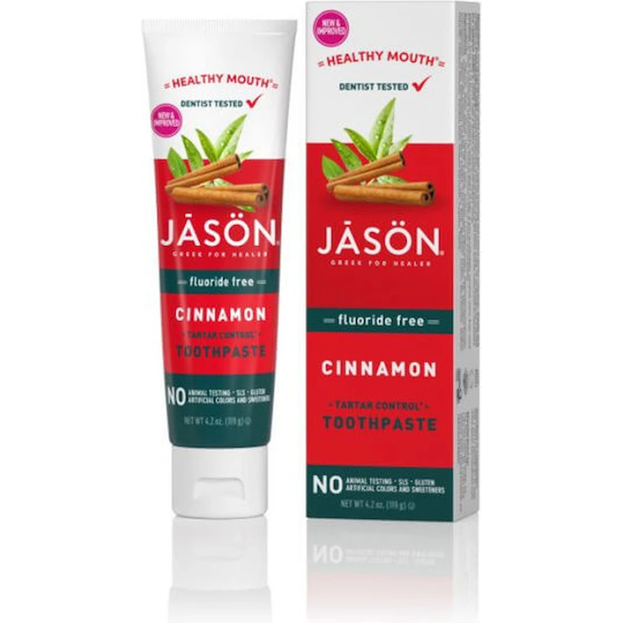 Jason Fluoride-Free Toothpaste for Plaque 119gr