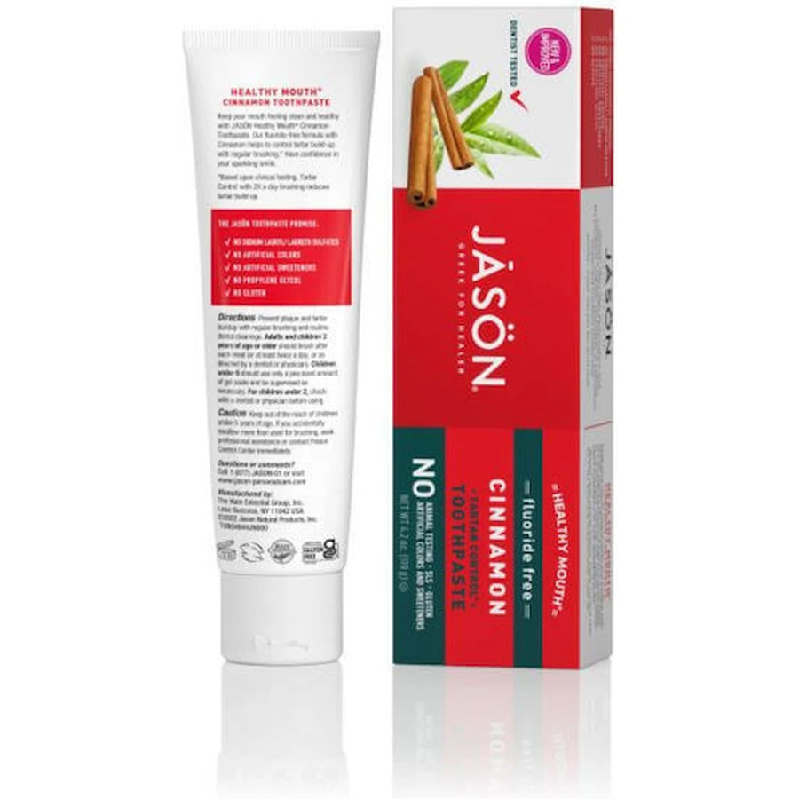 Jason Fluoride-Free Toothpaste for Plaque 119gr