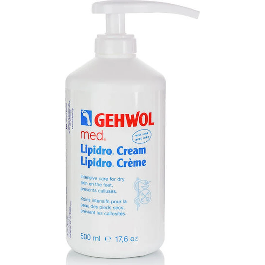 Gehwol Med Lipidro Crema Hidratante para Pies con Urea 500ml