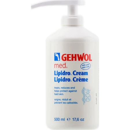 Gehwol Med Lipidro Crema Hidratante para Pies con Urea 500ml