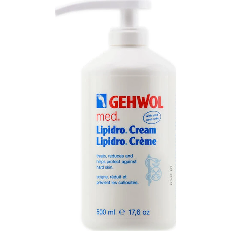 Gehwol Med Lipidro Crema Hidratante para Pies con Urea 500ml