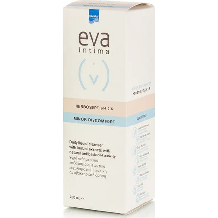 Eva Intima Intima Herbosept Minor Discomfort pH 3.5 Liquid 250ml InterMed 