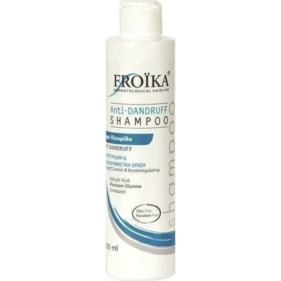 Froika Champú cuero cabelludo sensible contra la caspa y la caída del cabello seco 200ml