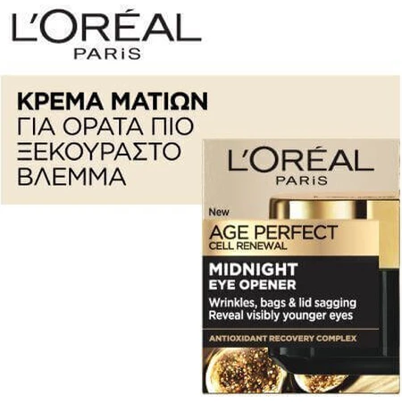 L'Oréal Paris Age Perfect Cell Renew Crema Regeneradora de Ojos Medianoche 15ml