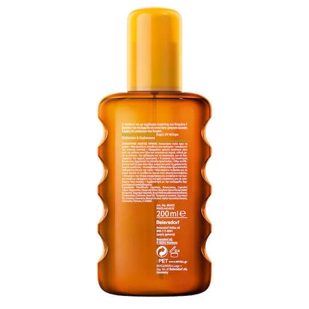 Nivea Carotene Carotene Oil Waterproof Face Oil with Sun Protection SPF6 in Spray 200ml