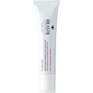Rilastil Aqua Intense 72 Hour Moisturising Day Face Gel with Hyaluronic Acid and Ceramide 40ml