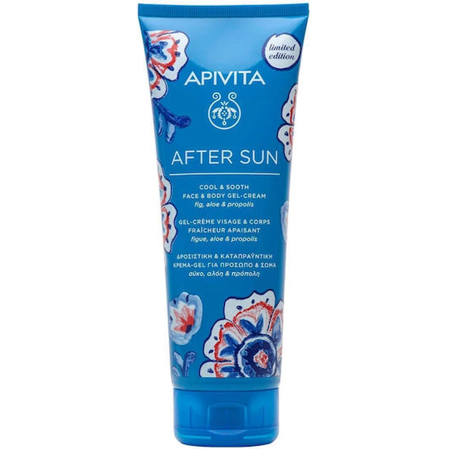 Apivita Cool & Sooth After Sun Gezichts- en Lichaamscrème met Aloë Vera 200ml
