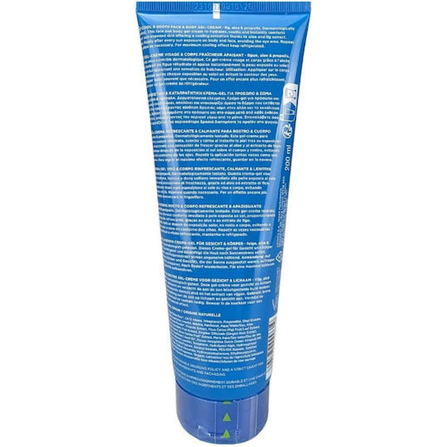 Apivita Cool & Sooth After Sun Gezichts- en Lichaamscrème met Aloë Vera 200ml
