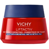 Vichy Liftactiv B3 Nacht Whitening Gezichtscrème voor Pigmentvlekken met Retinol en Niacinamide 50ml