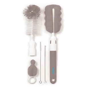 Set of 5 bottle washing brushes, Babyono