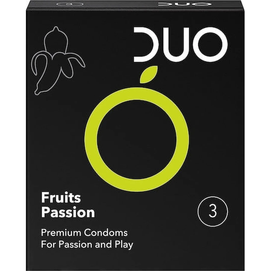 Duo Prezervatief Fruit Passie Passie 3buc