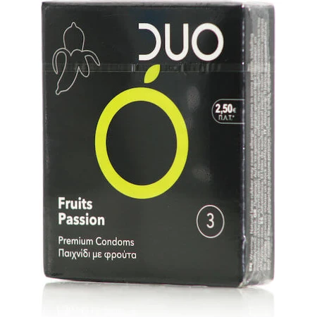 Duo Prezervatief Fruit Passie Passie 3buc