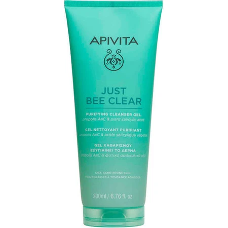 Apivita Just Bee Clear Face Gel for Acne-prone Skin 200ml