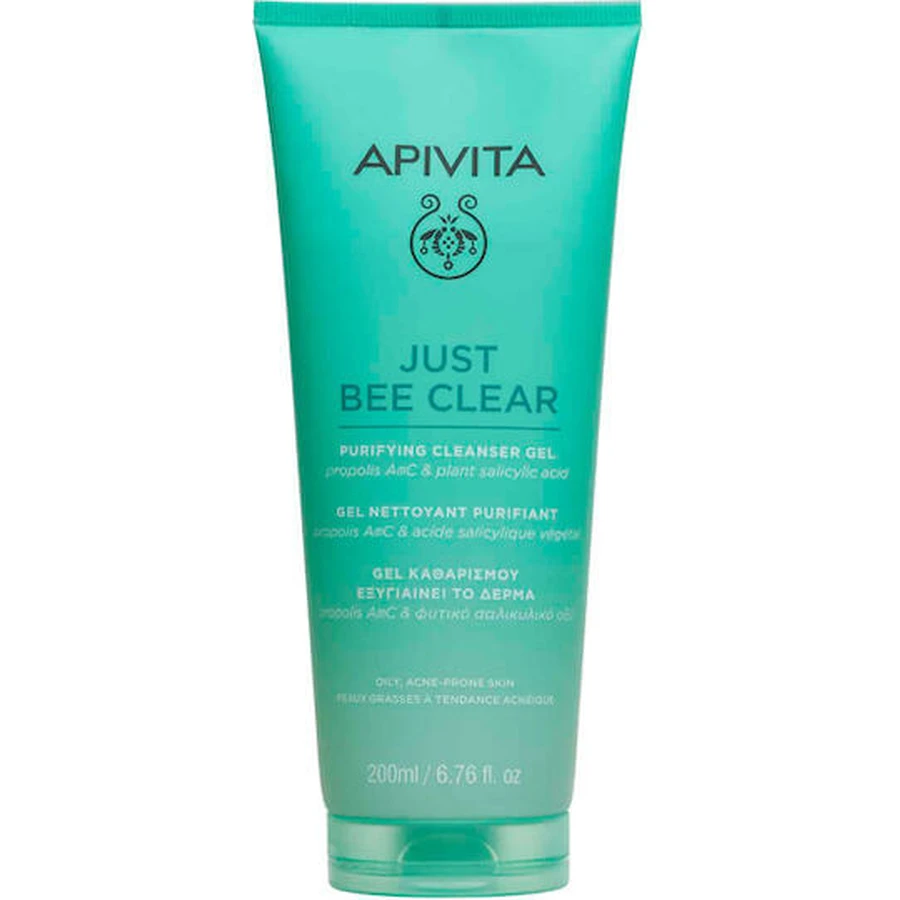 Apivita Just Bee Clear Face Gel for Acne-prone Skin 200ml