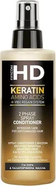 Farcom HD Keratin Amino Acids Leave In Conditioner Reconstruction/Nutrition for Dry Hair 150ml