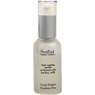 Sostar Serum Hidratante y Antiedad Facial con Leche de Carnicero y Ácido Hialurónico para Luminosidad y Tonificación 30ml