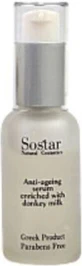 Sostar Serum Hidratant și Anti-îmbătrânire Pentru Față cu Lapte de Măgăriță și Acid Hialuronic pentru Strălucire și Tonifiere 30ml