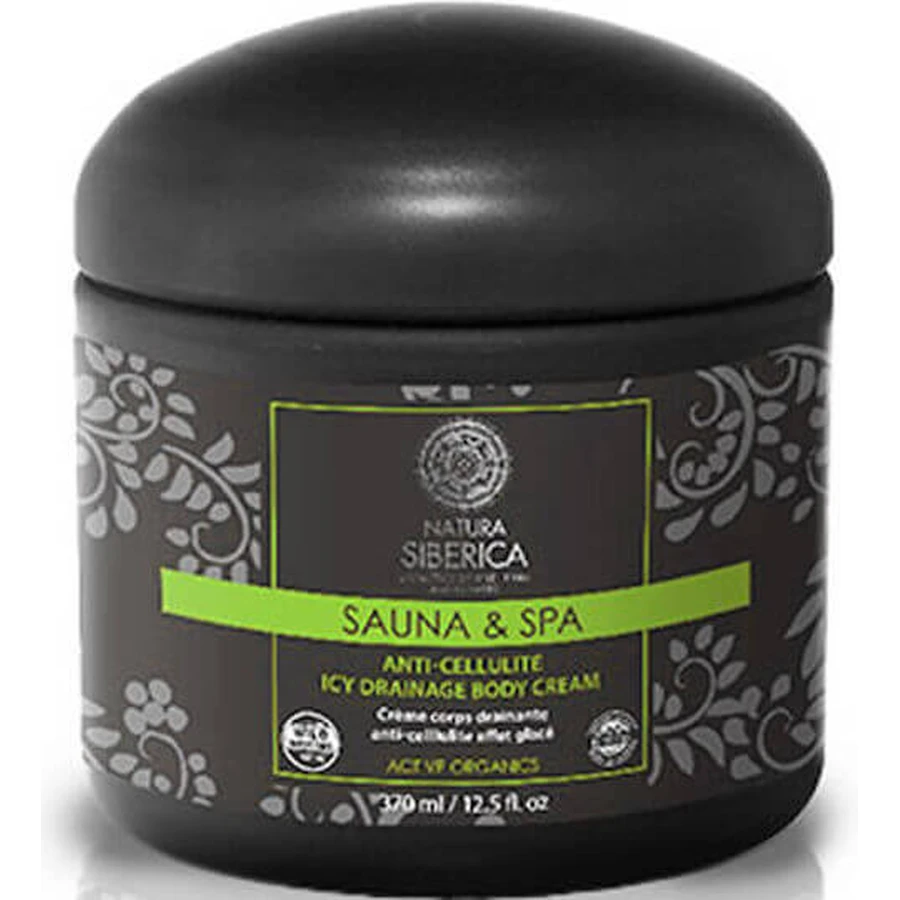Natura Siberica Eisige Drainage Cellulite Creme Körper 370ml