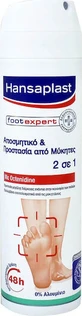 Hansaplast Foot Expert 2 en 1 Desodorante 48h Hongos en los Pies Spray Sin Aluminio 150ml