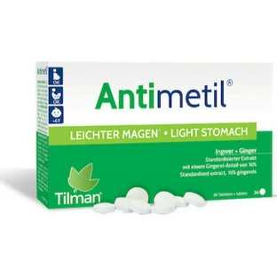 Tilman Antimetil Light Stomach für Übelkeit 36 Tabletten