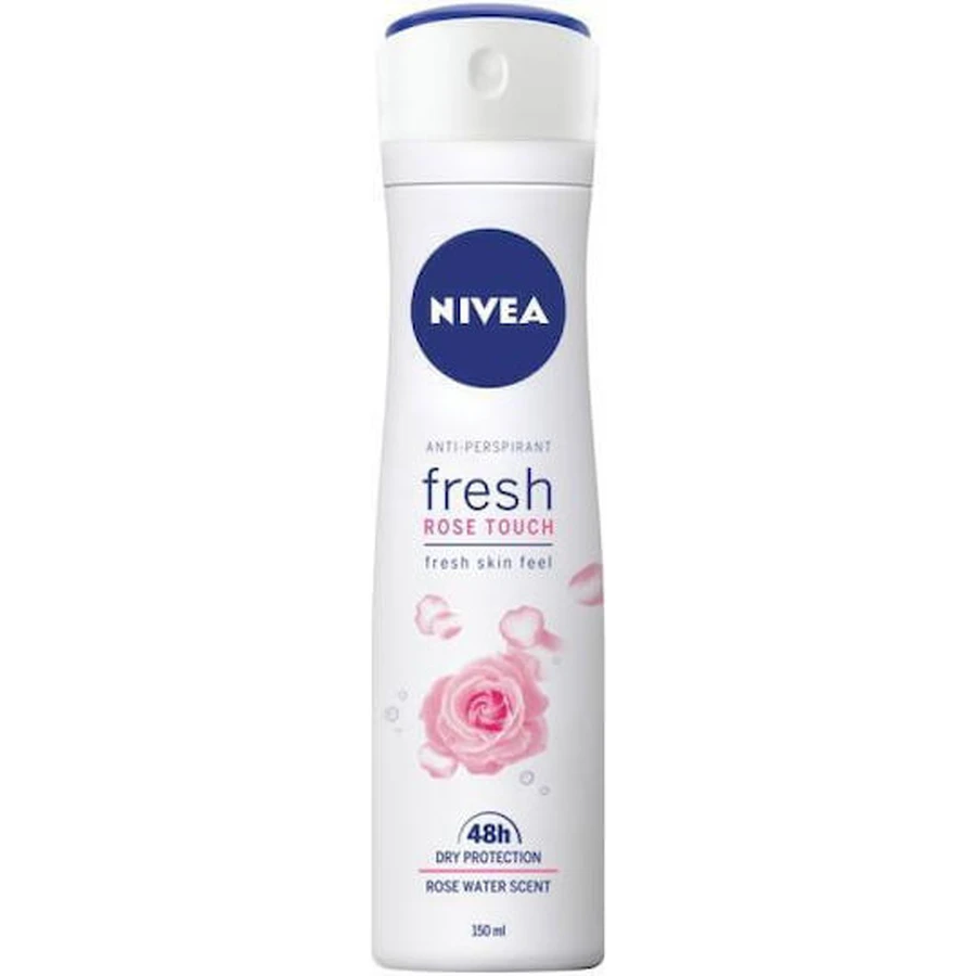Nivea Nivea Αποσμητικό Σώματος Σπρέυ Γυναικείο Touch Fresh Rose 150ml