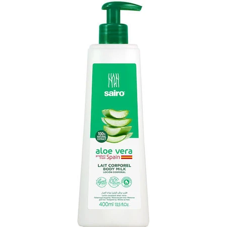 Sairo Loción Corporal Hidratante con Aloe Vera para todo tipo de pieles 400ml