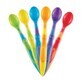 Set of 6 coloured spoons, 412.11003, Munchkin