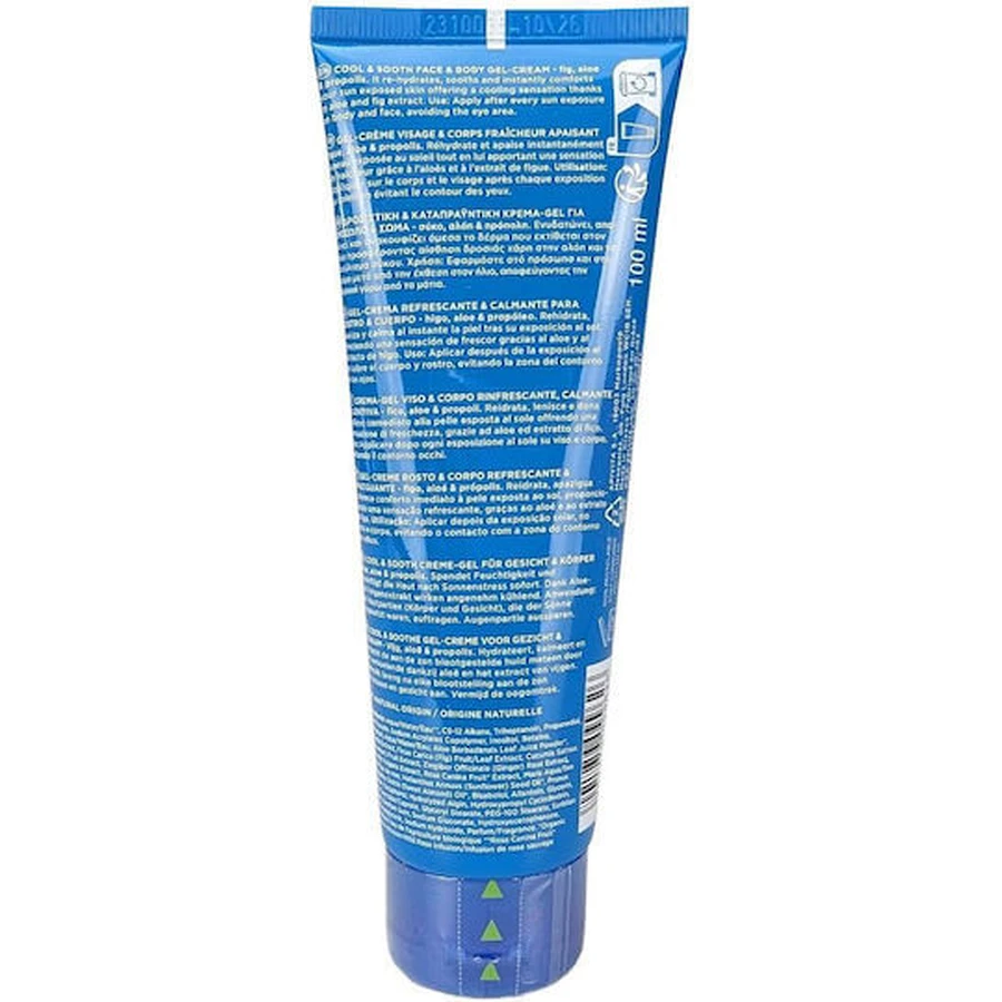 Apivita Cool & Sooth Crema Corporal y Facial After Sun con Aloe Vera 100ml