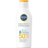 Nivea SUN Babies & Kids Sensitive Sensitive Waterproof Baby Sun Cream Emulsion SPF50 200ml