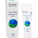 Sostar Focus Hydraterende en Anti-Ageing Oogcrème met SPF15 Anti-Rimpel Oogcrème met Hyaluronzuur 25ml