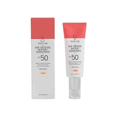 Youth Lab. Age-Defense Watery Sunscreen Gesichtscreme SPF50 mit Pigment 40ml