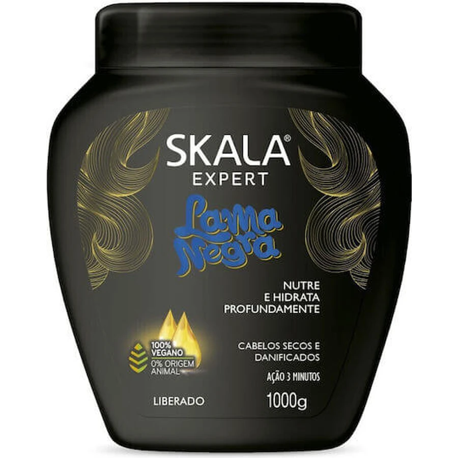 Skala Mascarilla Capilar de Barro Negro para Aclarar 1000gr