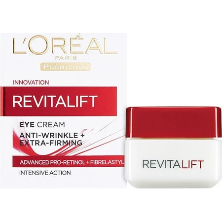 L'Oreal Paris Crème Contour des Yeux Hydratante et Anti-âge au Rétinol 15ml
