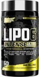 Nutrex Lipo 6 Black Intense Ultra Concentrate 175mg with Unflavoured Flavor 60 caps