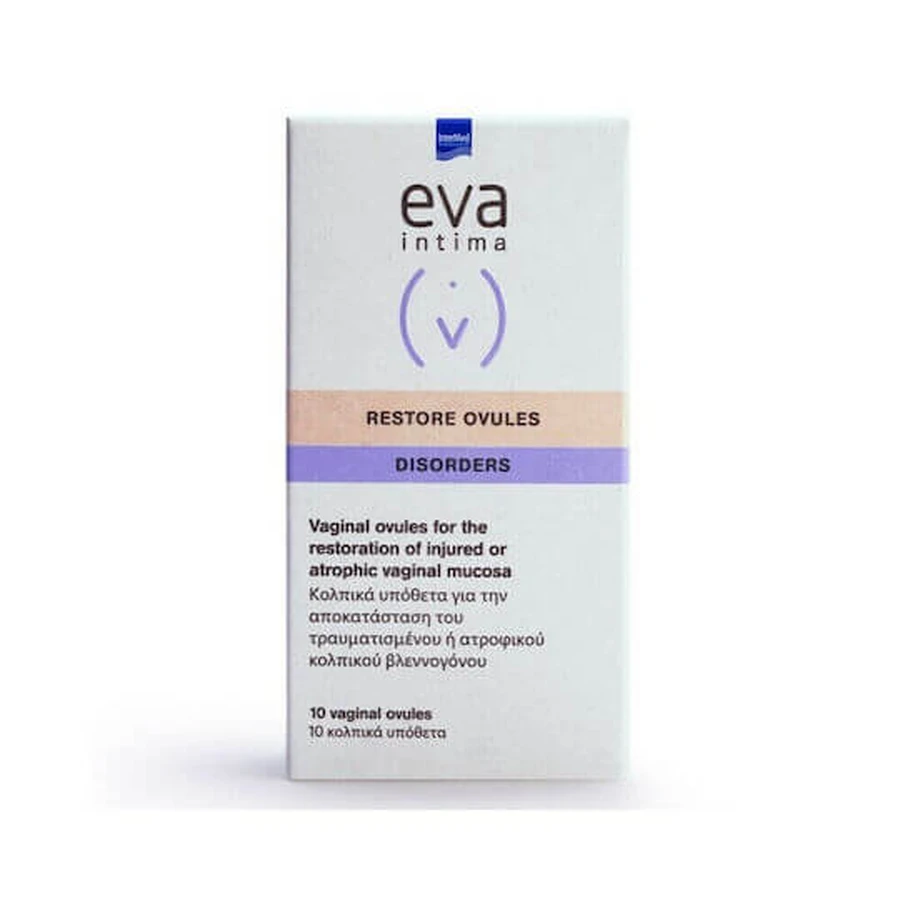 Eva Intima Intima Disorders Restore Ovules Intima Hygiene Products 10pcs InterMed 