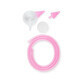 Accessory set for electric vacuum cleaner, Pro, pink, Nosiboo