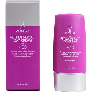 Youth Lab. Reboot 24h Dag hydraterende en antiverouderende gezichtscrème met SPF30 met Retinol 40ml