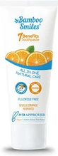 Bamboo Smiles All In One Natural Care Toothpaste Fluoride Free Bitter Orange 75ml