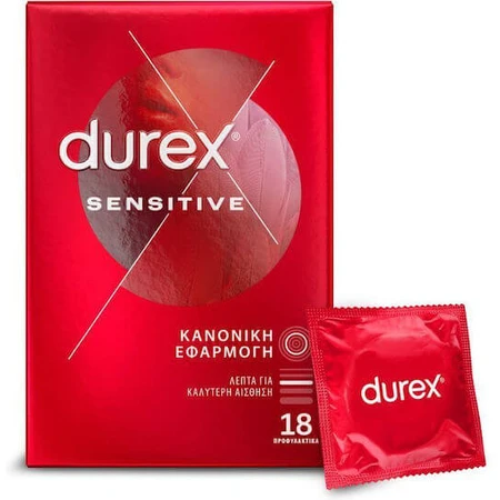 Durex Sensitive Prezervative Sensitive Prezervative 18pcs