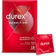 Durex Prezervative Sensitive Prezervative 18pcs