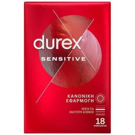 Durex Sensitive Prezervative Sensitive Prezervative 18pcs