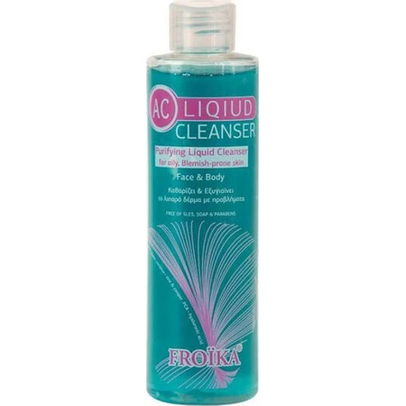 Froika AC Vloeibare Gezichtsreiniger Gel voor Acne-gevoelige Huid 200ml