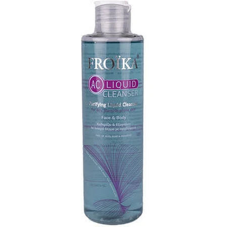 Froika AC Vloeibare Gezichtsreiniger Gel voor Acne-gevoelige Huid 200ml
