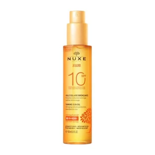 Nuxe Beach Oil Huile solaire imperméable visage et corps SPF10 en spray 150ml