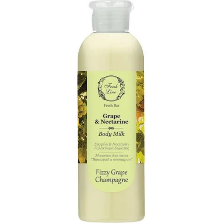 Fresh Line Grape & Nectarine Grape Champagne Feuchtigkeitsspendende Körperlotion für alle Hauttypen 200ml