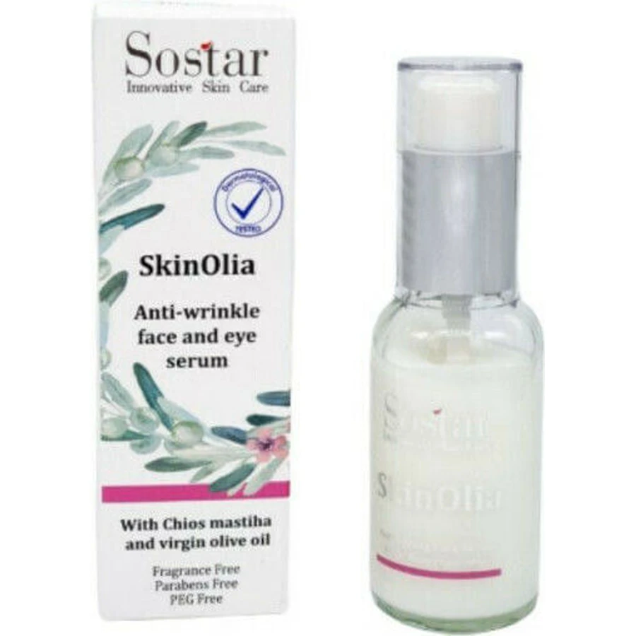 Sostar Skinolia Anti-Ageing Serum für Gesicht und Augen 30ml