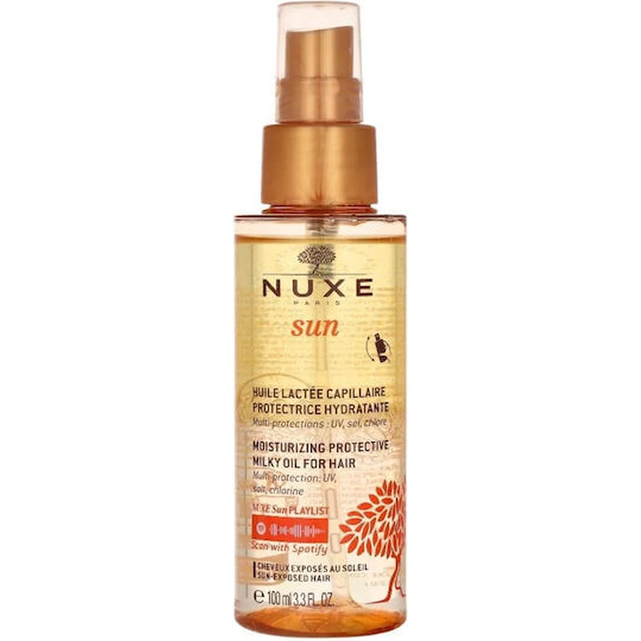 Nuxe Hydraterende Beschermende Milky Olie Zonbescherming Haar Spray 100ml