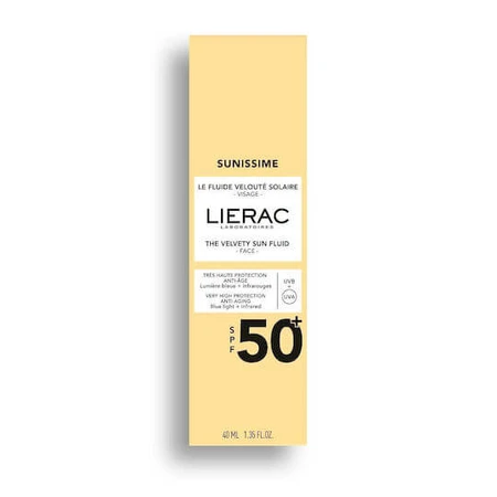 Lierac Sunissime The Velvety Sun Sun Protection Face Lotion SPF50+ 40ml