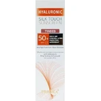 Froika Hyaluronic Hyaluronic Silk Touch Sunscreen Tinted Mineral Waterproof Facial Cream with Sun Protection SPF50 with Pigment 50ml